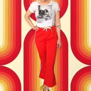 70’s Vintage Bell-Bottom Broderick Athletic Pants